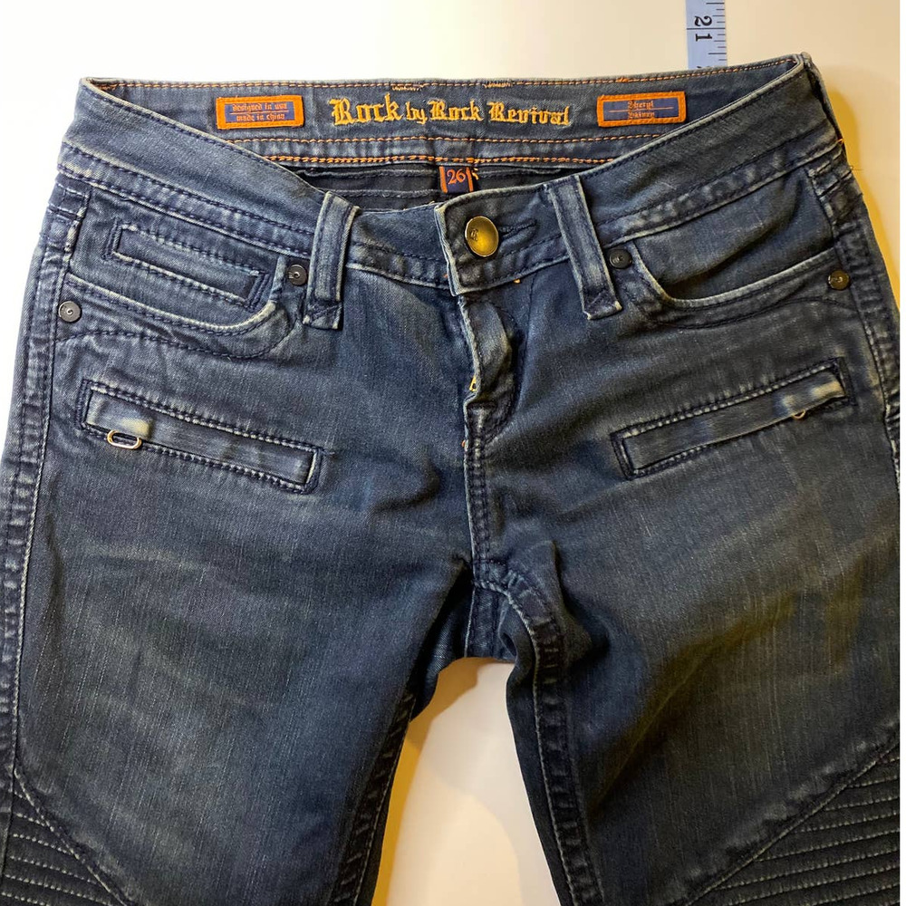 Rock Revival Rock Sheryl Skinny Jeans Womens Size 26x32